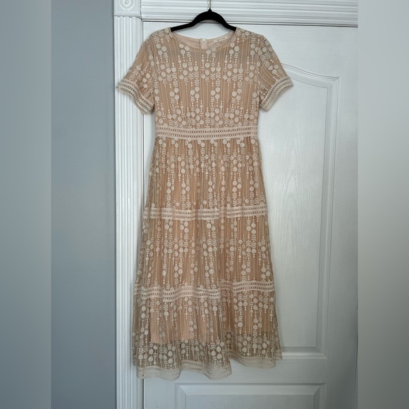 NWOT Ada Faye “Emma” Tea n Rose Dress - Picture 2 of 10